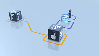 Bundesdruckerei · Interaktiver Messefilm · vernetzte Systeme